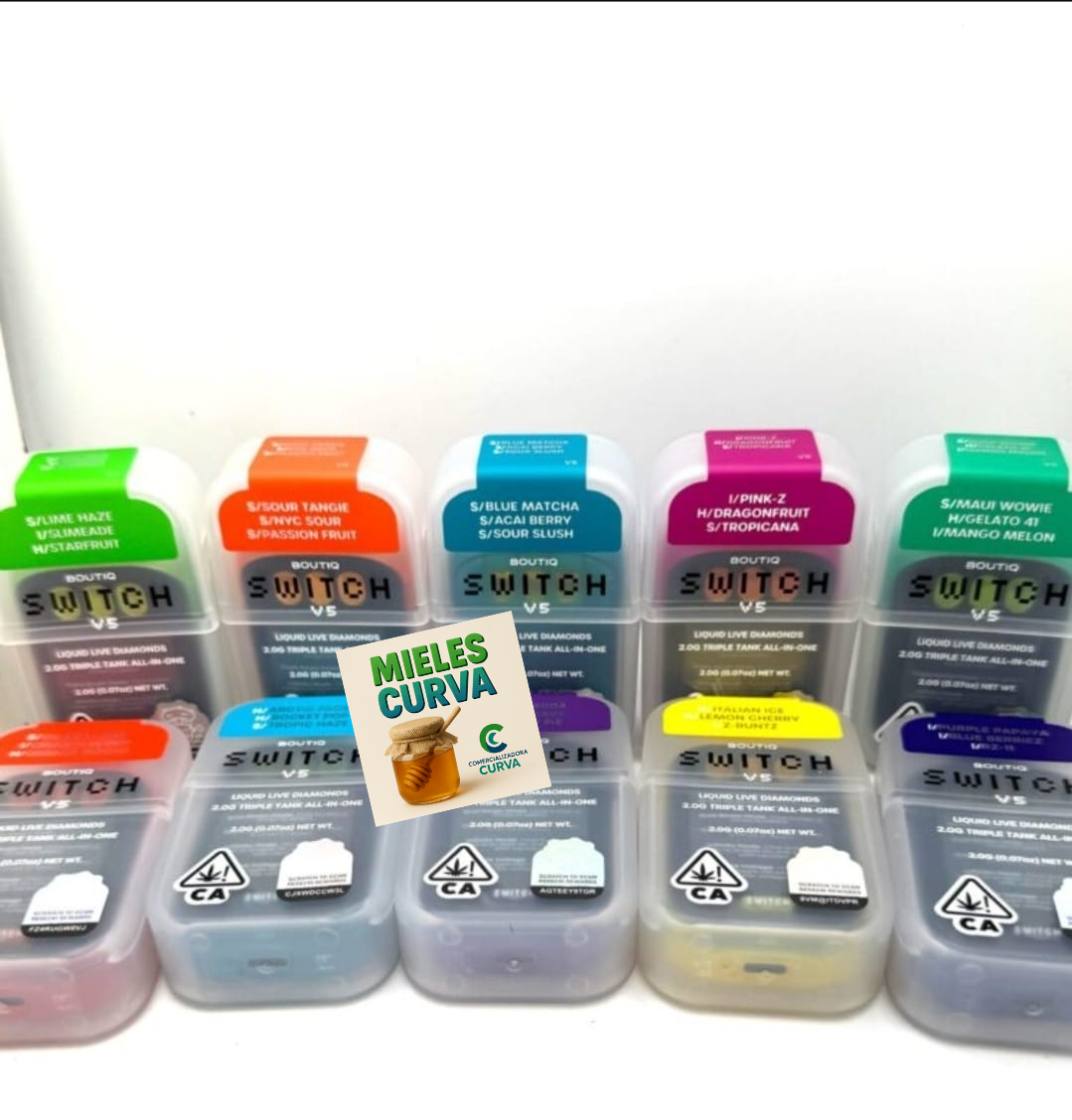 SWITCH V5, 3 FLAVORS, 3 CEPAS