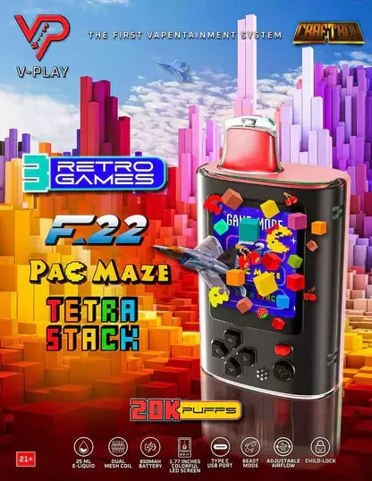 VPlay Tetris 20k Pfs Sabores Variados